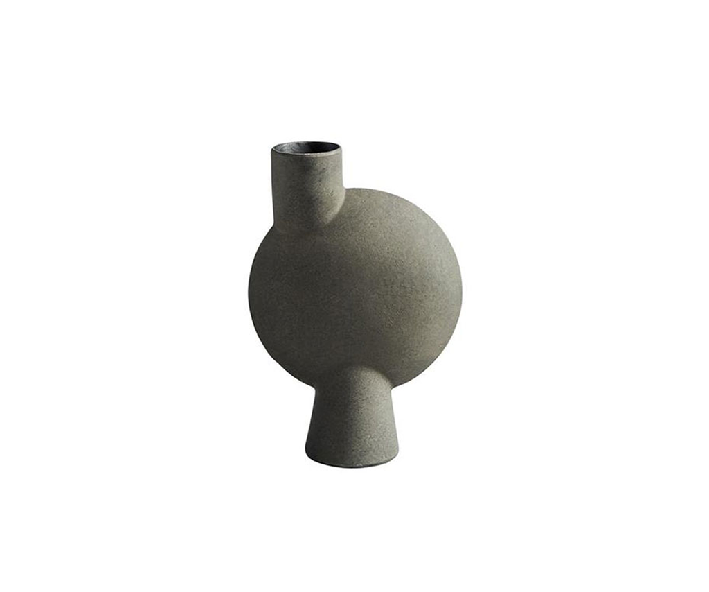 101 Copenhagen – Sphere Vase Bubl Medio Dark Grey